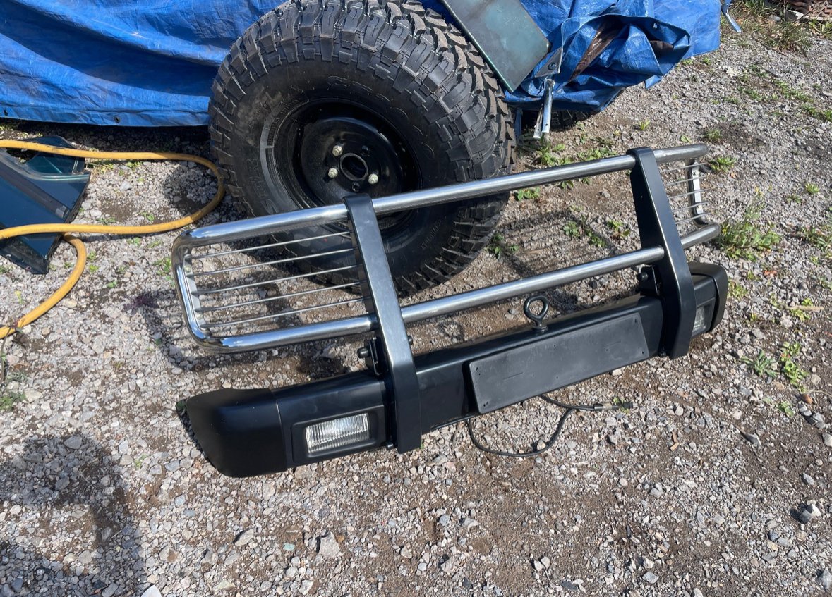 Mercedes G Wagon W463 folding bull bar Pintal bumper - Image 3