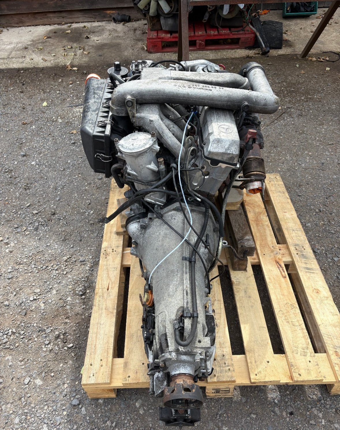 G-Wagon W463 W460 OM603 350 td engine And auto gearbox - Image 3