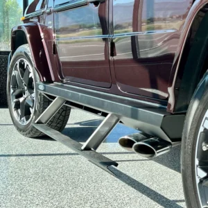Retractable Side Step GWagen Electric retractable side steps sliders W463A 2019 2020 2021 2022 2023 2024 688x688