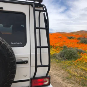 Access Ladder mercedes gwagen ladder overland build 516x688
