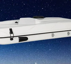 Baroud EXTREME Roof Top James Barout Extreme Hard Shell Roof Top Tent White closed 626x272