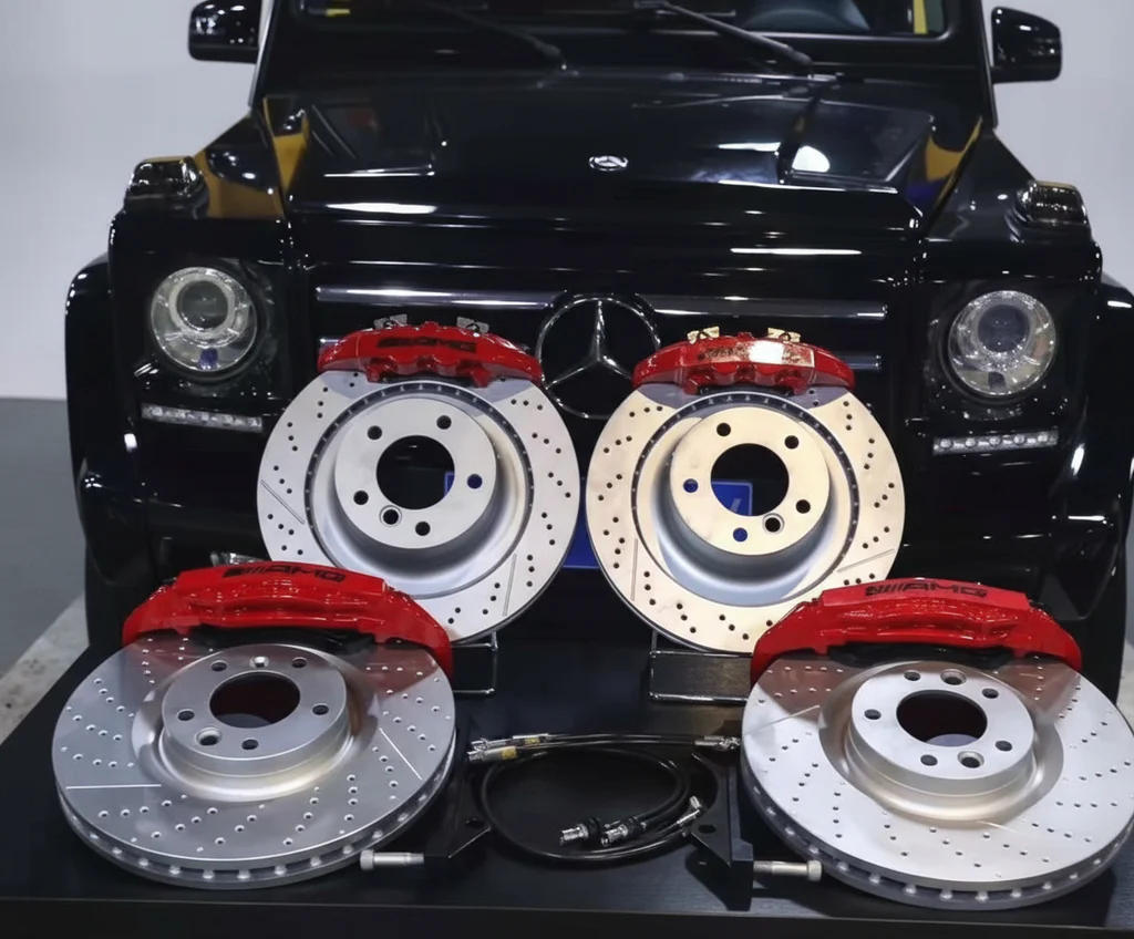 Mercedes-Benz G-Class AMG Front & Rear Brake Retrofit Kit - Image 7