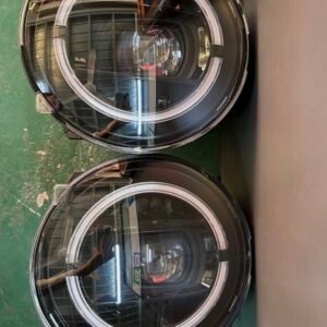 perfect！Mercedes-benz G-class LED headlights smoked style 2pcs L/R genuine oem