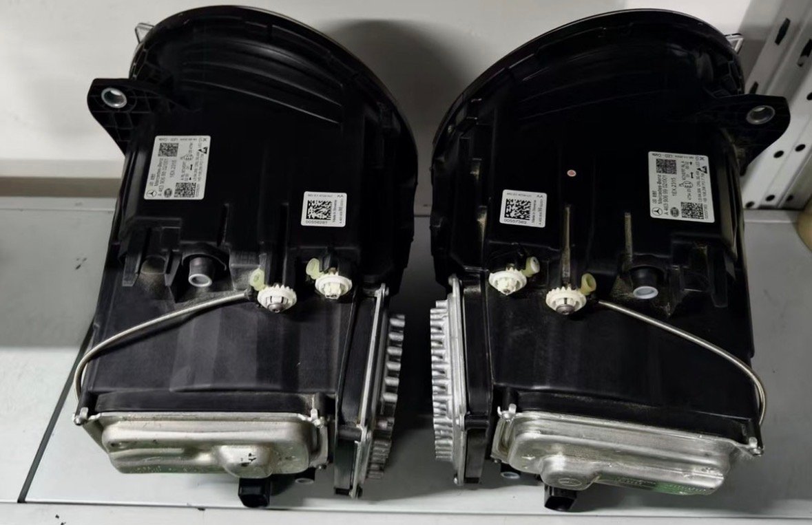 perfect!Mercedes-benz G-class LED headlights smoked style 2pcs L/R genuine oem - Image 5