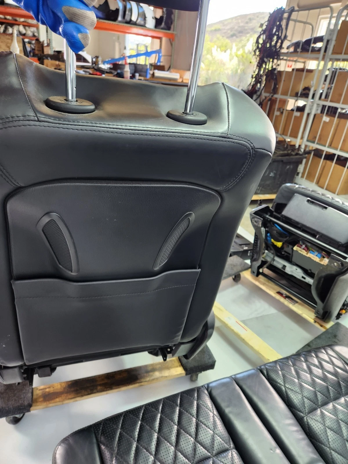 ✅ 13-18 OEM Mercedes W463 G63 AMG Front Rear Seats Door Panels Interior SET - Image 2