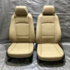 OEM BMW 128i / 135i Convertible Front Seats – Beige Leather