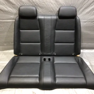 OEM BMW 128i / 135i Convertible Rear Seat Set – Black Boston Leather